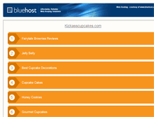 Tablet Screenshot of kickasscupcakes.com